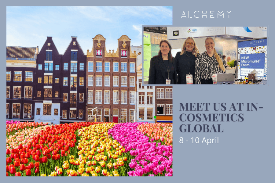 Meet us at In-Cosmetics